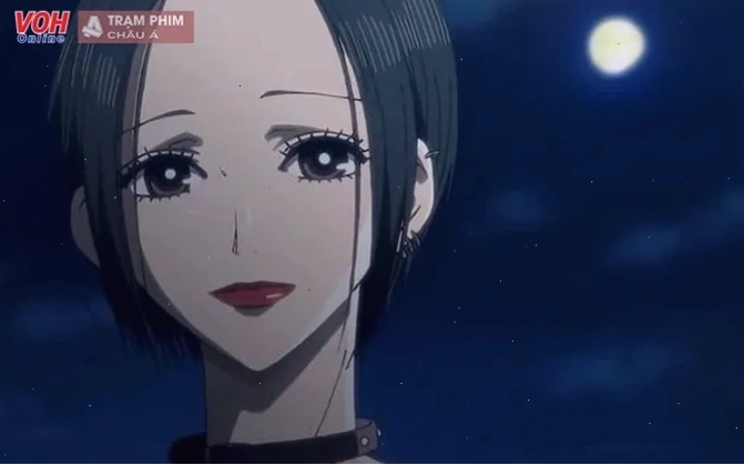 Nhân vật Nana Osaki trong anime Nana thể hiện phong cách nổi loạn