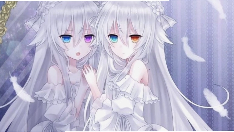 Nhân vật nữ tóc trắng trong anime với vẻ ngoài nổi bật