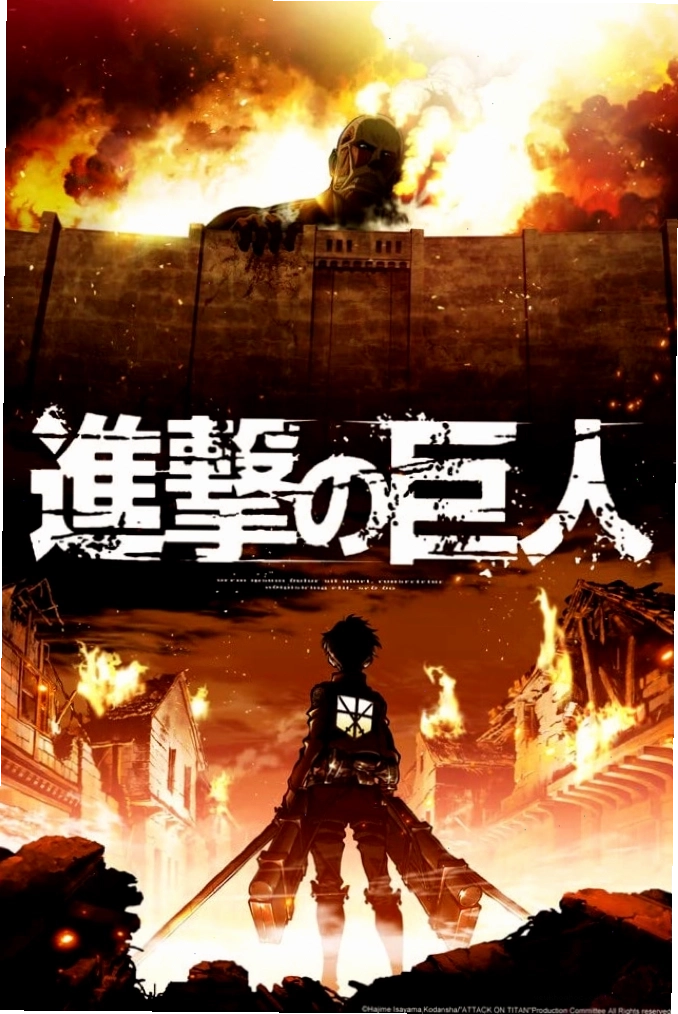 Những người lính chiến đấu chống lại Titan khổng lồ trong Attack on Titan