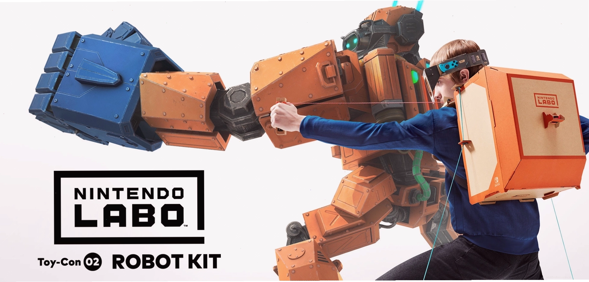 Nintendo Labo Robot Kit - Bộ giáp người máy làm từ bìa carton
