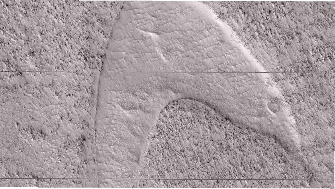 Núi lửa Olympus Mons trên Sao Hỏa, ngọn núi cao nhất hệ mặt trời