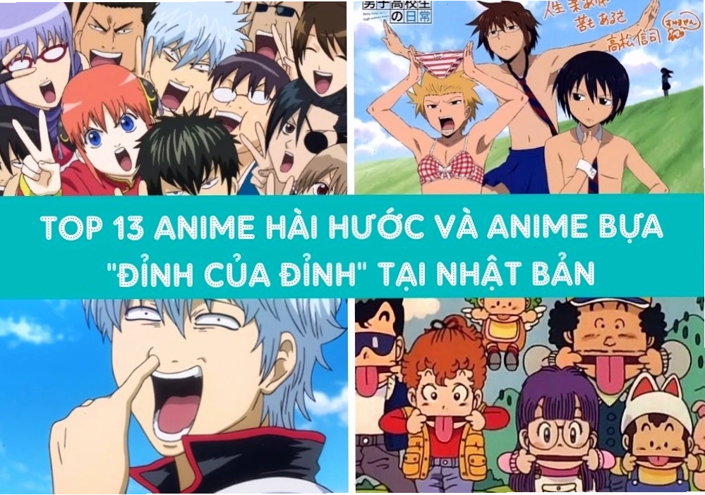 Phong cách hài hước trong anime Nhật Bản