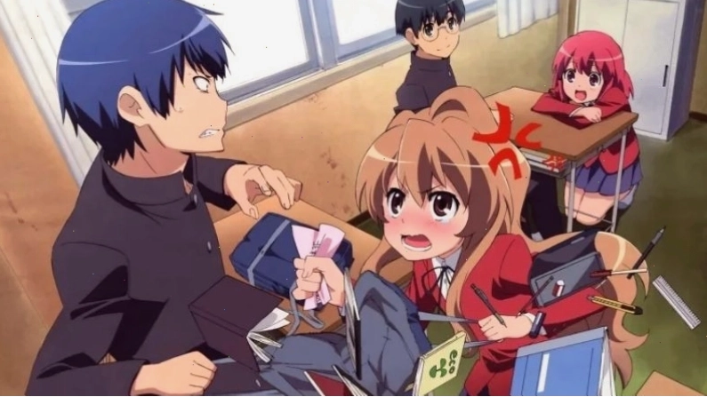 Ryuuji và Taiga trong Toradora