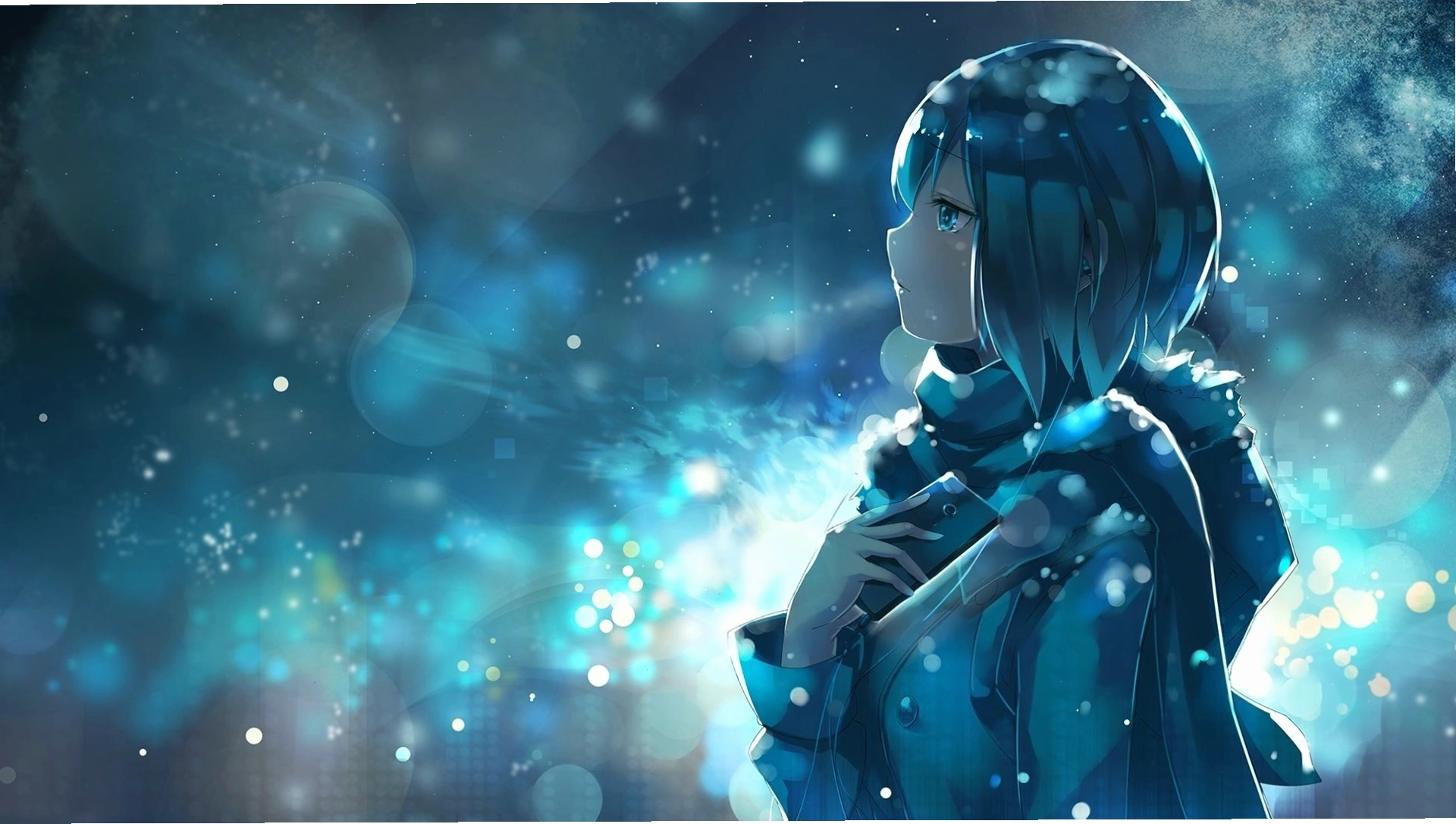 Sad Anime Girl Wallpaper: Khung cảnh lãng mạn buồn
