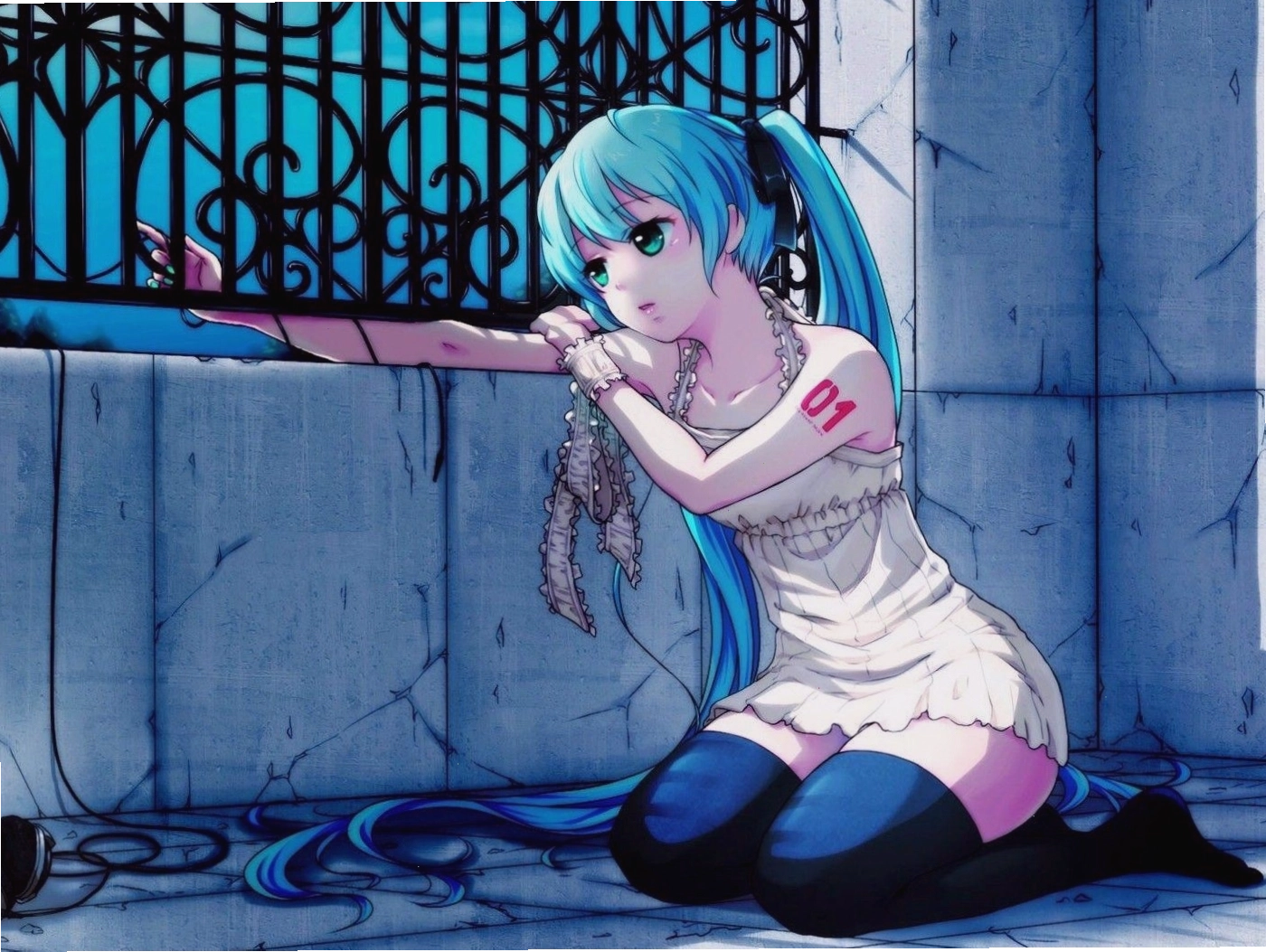 Sad Anime Wallpaper: Cô gái nhìn xa xăm