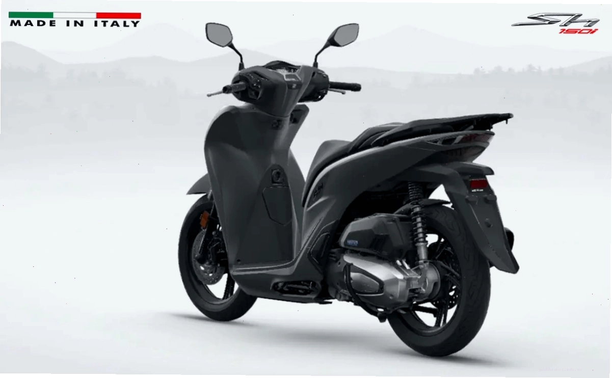 SH 150i 2025 Made in Italy góc nhìn tổng thể