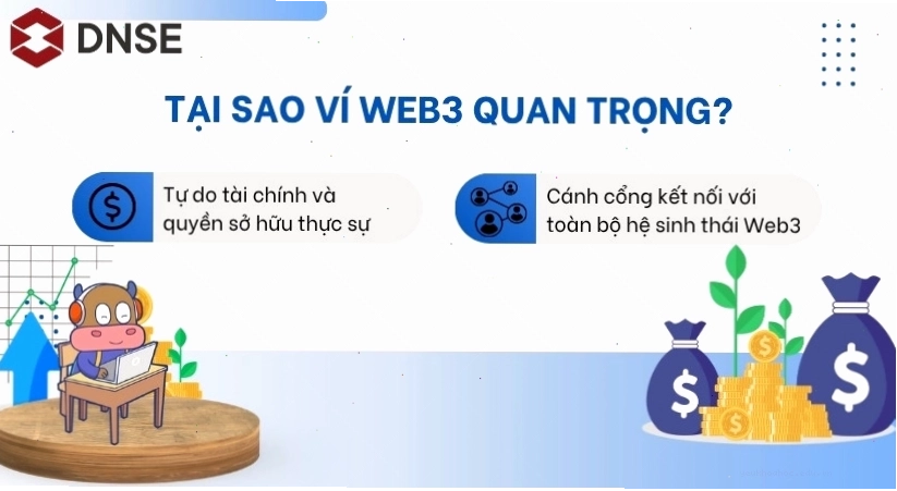 Tầm quan trọng của ví Web3 trong việc bảo vệ tài sản người dùng