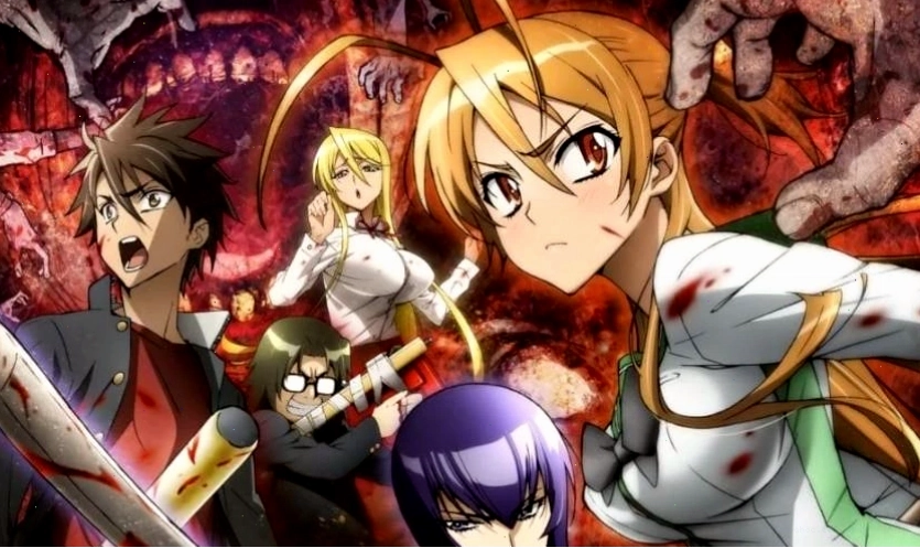 Thế giới trong anime zombie đầy rẫy hiểm nguy