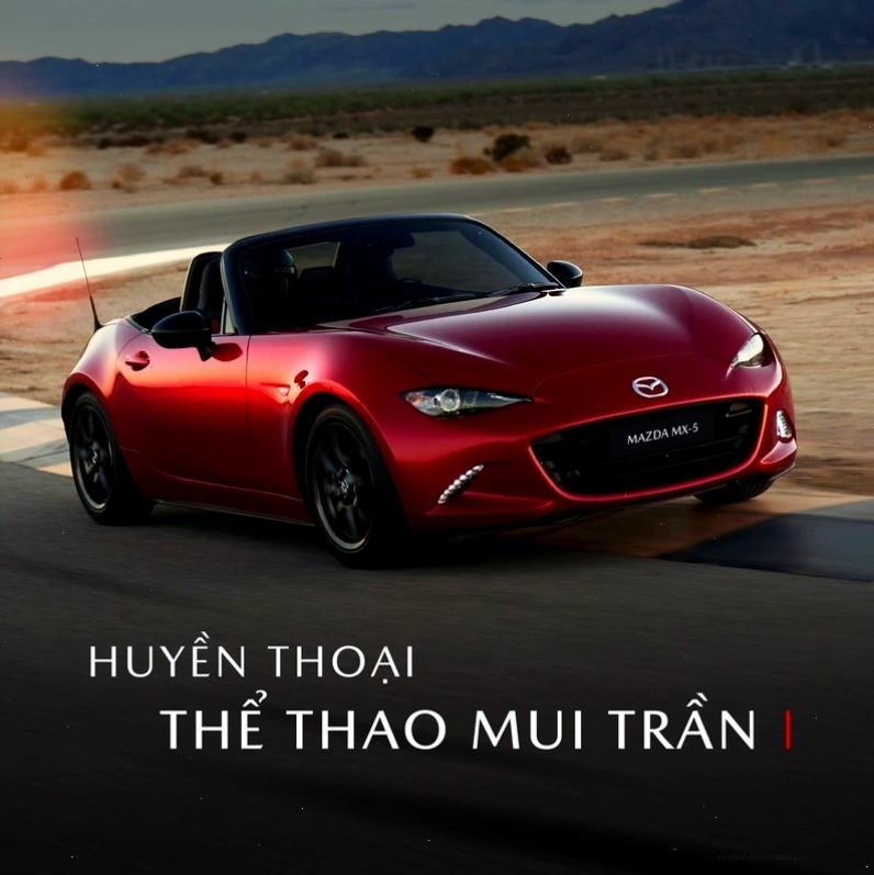 Thiết kế đuôi xe Mazda MX-5 ấn tượng