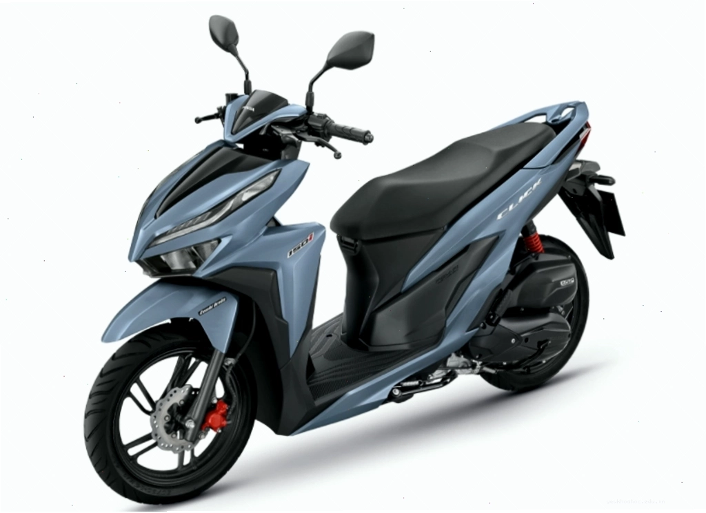 Thiết kế tổng thể xe Honda Click đời mới với phong cách thể thao năng động