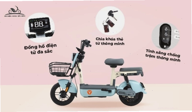 Tiện ích trên xe Yadea i6