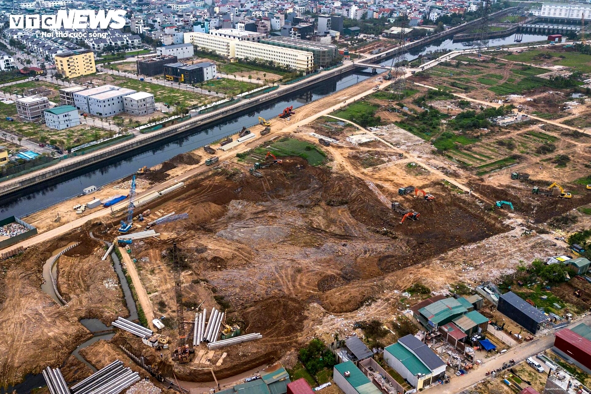 Toàn cảnh dự án chống ngập lớn