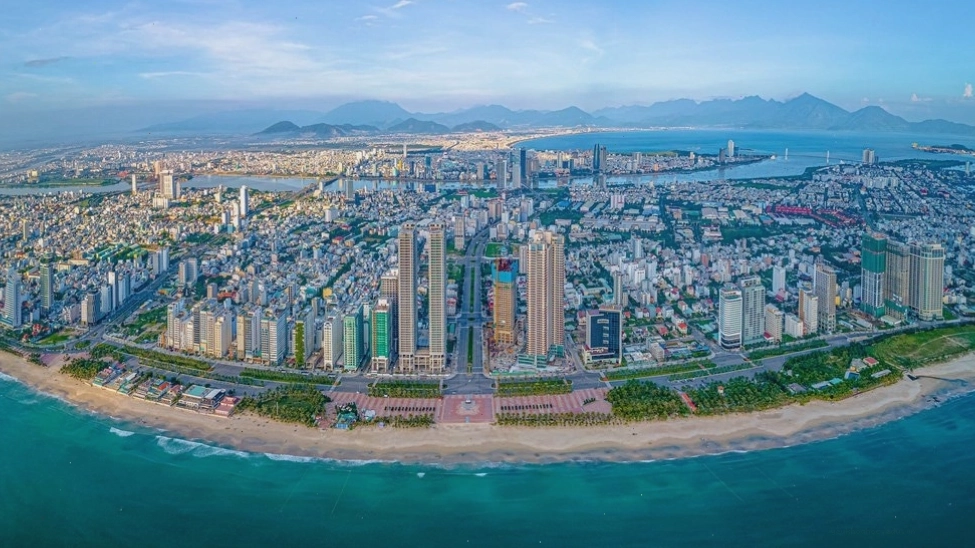 Toàn cảnh Khu công nghệ cao Đà Nẵng nhìn từ trên cao