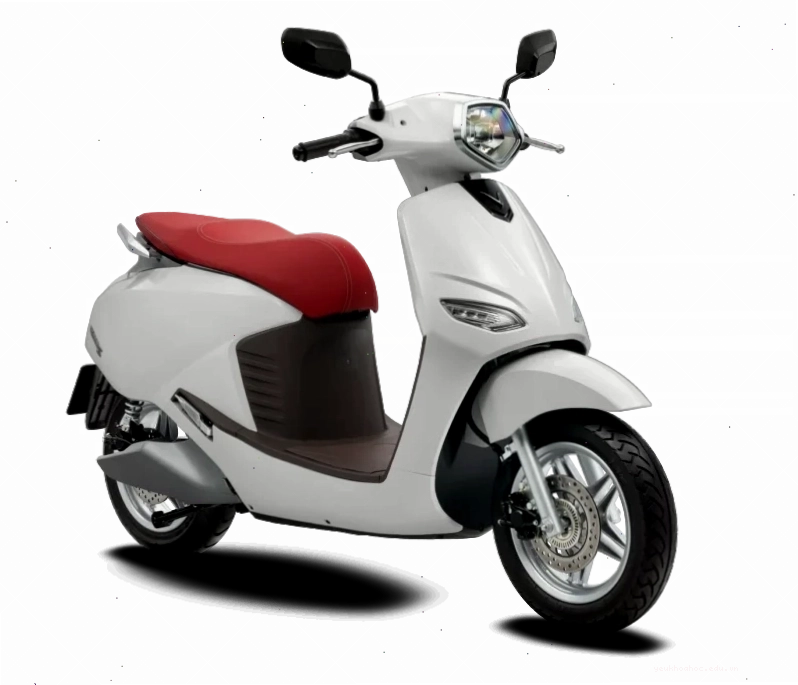 Tổng quan thiết kế xe máy điện VinFast Vento S màu trắng