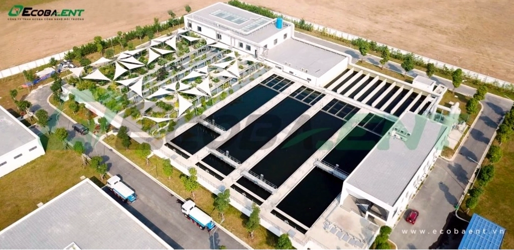 Trạm xử lý nước thải sinh hoạt tại Khu đô thị Vinhomes Ocean Park