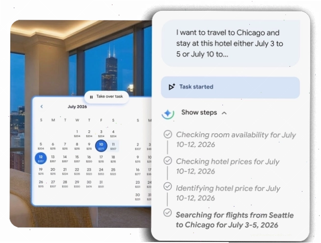 Trợ lý du lịch AI của Google