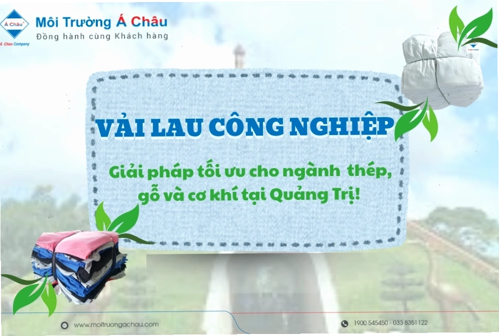 Vải lau công nghiệp – Giải pháp vệ sinh tối ưu cho nhiều ngành nghề