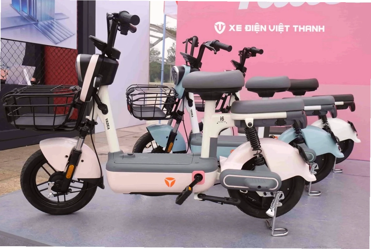Xe đạp điện Yadea i6 với thiết kế nhỏ gọn, hiện đại