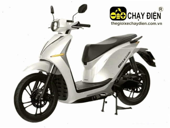 Xe máy điện Datbike Quantum S1 màu Trắng với thiết kế hiện đại và năng động