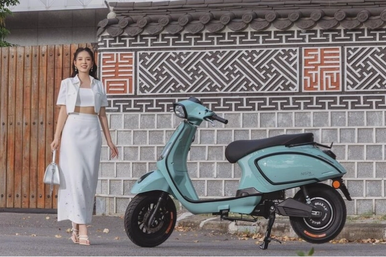 Xe máy điện Osakar Nispa Viva - Phong cách tân cổ điển sang trọng