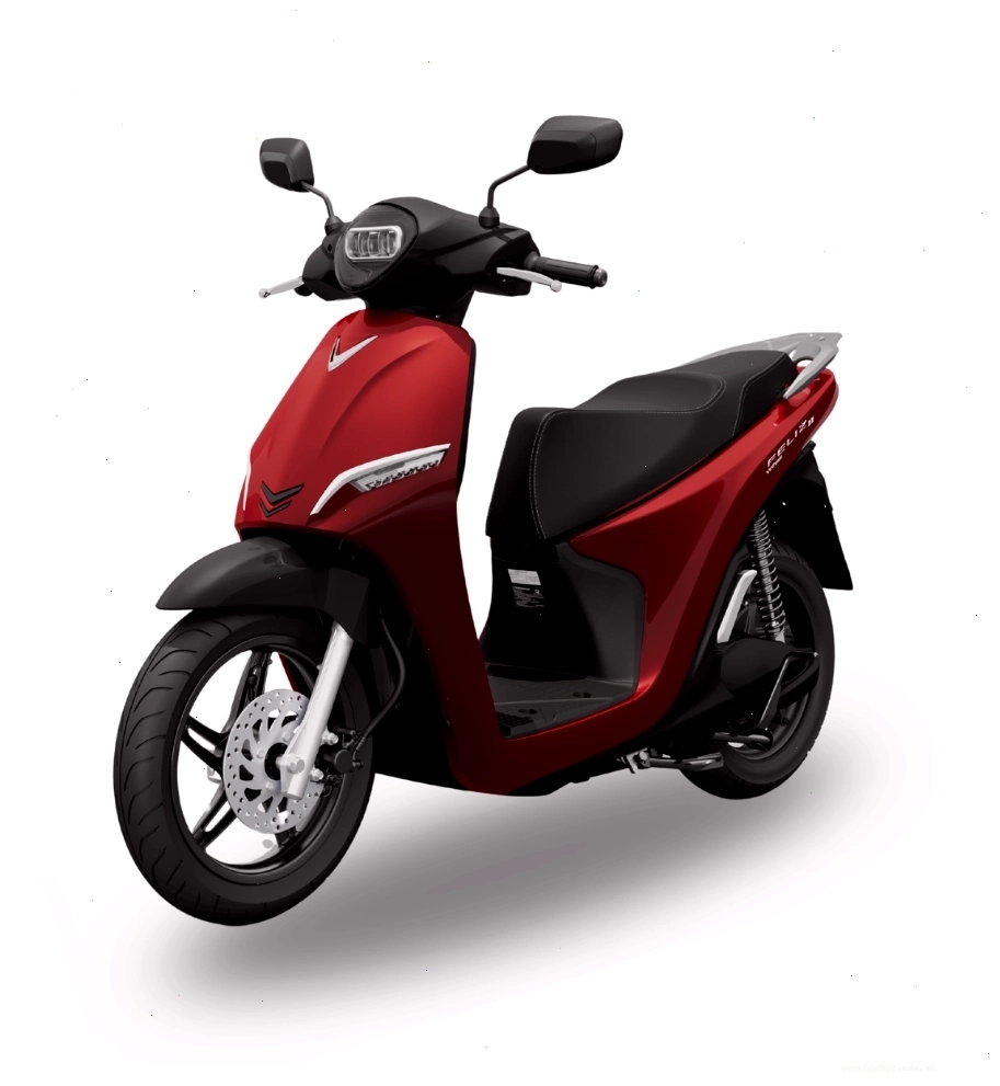 Xe máy điện VinFast Feliz II - VinFast Feliz đổi pin màu đỏ