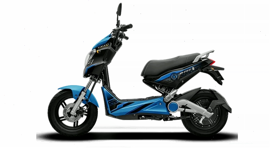 Xe máy điện VinFast Impes màu xanh dương trẻ trung