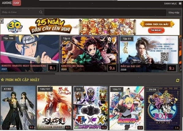 Xem anime miễn phí trên Animehay.tv với nhiều bộ phim hấp dẫn