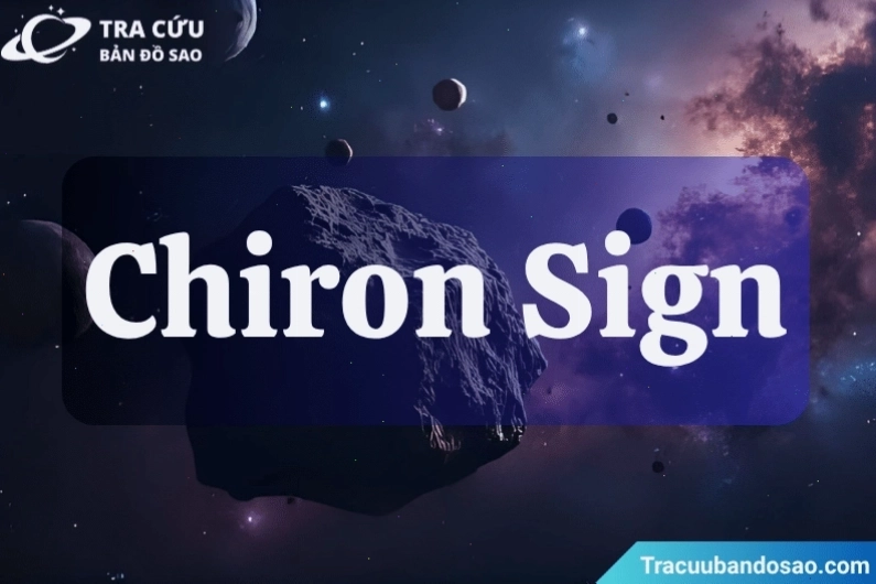 Ý nghĩa Chiron Sign trong bản đồ sao chiêm tinh