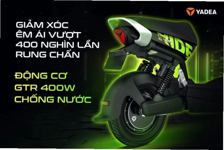 Yadea X Bull với thiết kế đầu xe ấn tượng