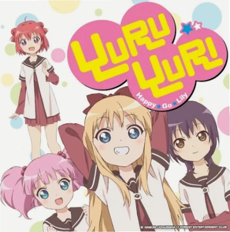 YuruYuri - Các nhân vật nữ trong câu lạc bộ Tán gẫu