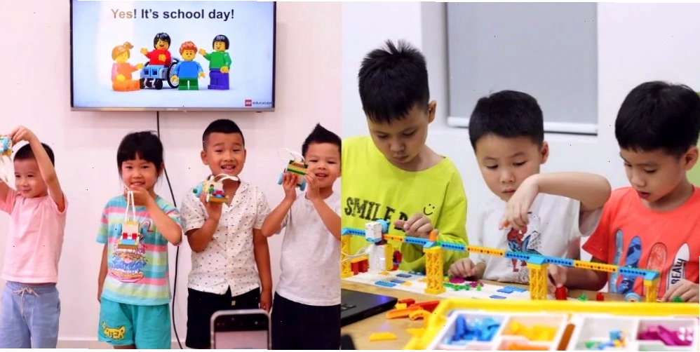 Trẻ em trải nghiệm vật liệu điêu khắc đa dạng