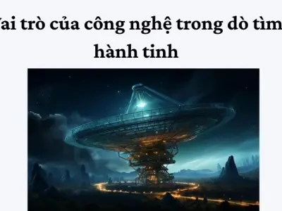 Công nghệ hiện đại hỗ trợ dò tìm hành tinh xa ngoài Trái Đất