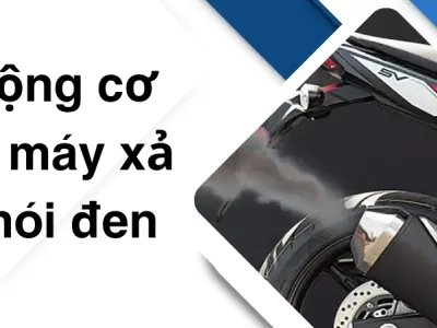 Tại sao động cơ xe máy xả khói đen và cách khắc phục