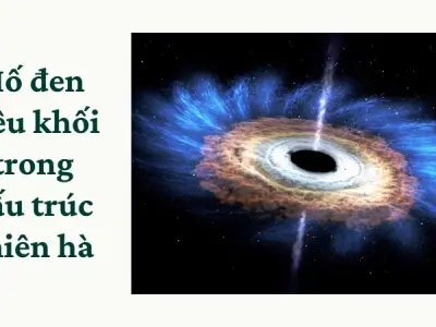 Hố đen siêu khối và vai trò quan trọng trong tiến hóa thiên hà