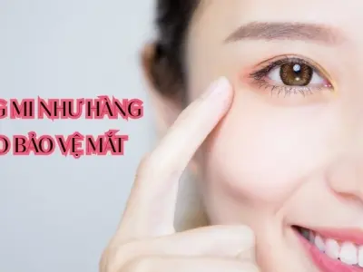 Vì sao chúng ta có lông mi? Phản xạ bảo vệ mắt hiệu quả