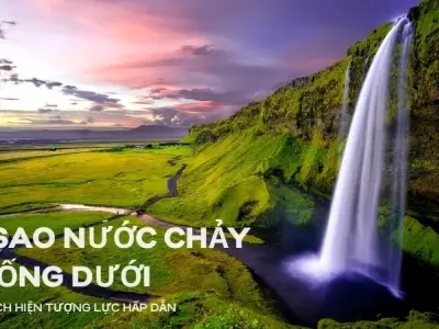 Trọng lực ảnh hưởng đến nước thế nào? Vì sao nước chảy xuống dưới