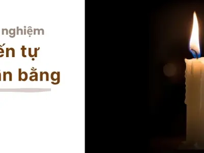Vì sao nến tự cân bằng? Nguyên lý về trọng lực