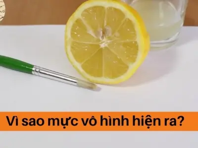 Vì sao mực vô hình hiện ra? Thí nghiệm tại nhà