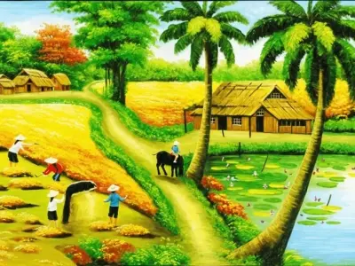 Tổng hợp phong cảnh đồng quê bình dị cho mọi người