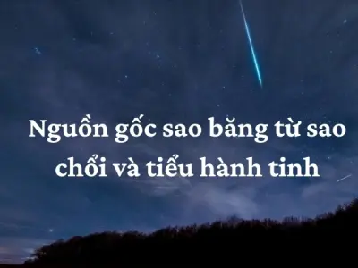 Sao băng xuất hiện như thế nào trong bầu trời đêm Trái Đất