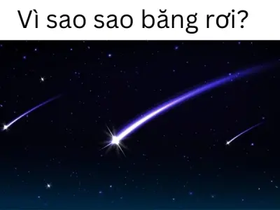 Sao băng và sao chổi khác nhau ra sao? Vì sao có sao băng rơi