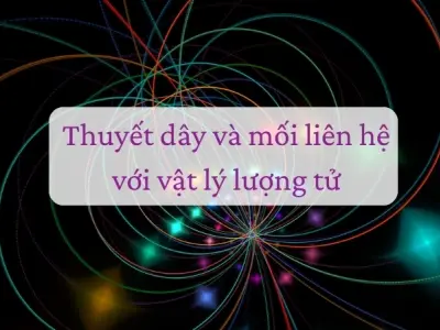 Vai trò của thuyết dây trong nghiên cứu vật lý lượng tử