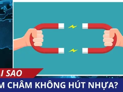 Vì sao nam châm không hút nhựa - Cấu trúc electron của vật liệu