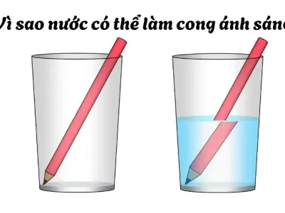 Vì sao nước làm cong ánh sáng? Giải mã khúc xạ diệu kỳ
