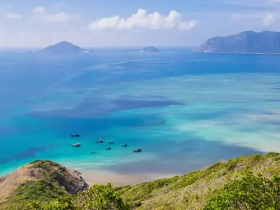 Ảnh Côn Đảo phong cảnh núi rừng và biển cả hùng vĩ
