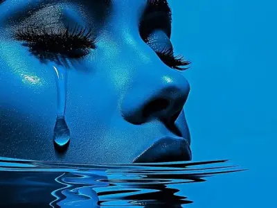 Hình nền giọt nước đơn giản nhưng cuốn hút mọi ánh nhìn