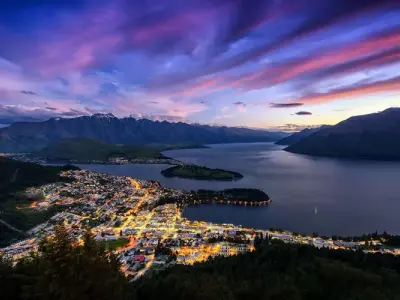 Hình ảnh phong cảnh New Zealand hùng vĩ và bình yên