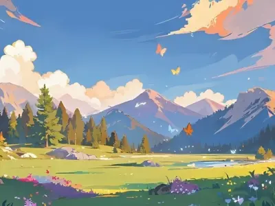 Chiêm ngưỡng tranh phong cảnh anime đẹp giàu cảm xúc