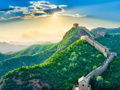 Ngắm nhìn ảnh Vạn Lý Trường Thành tuyệt đẹp từ trên cao