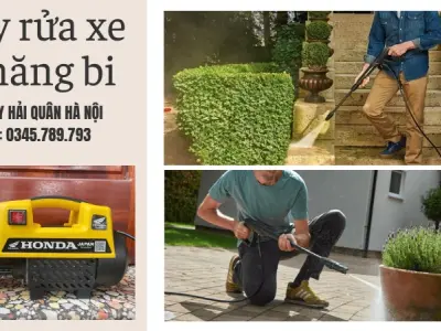 Máy rửa xe biến hình làm sạch sân vườn nhanh chóng siêu tốc